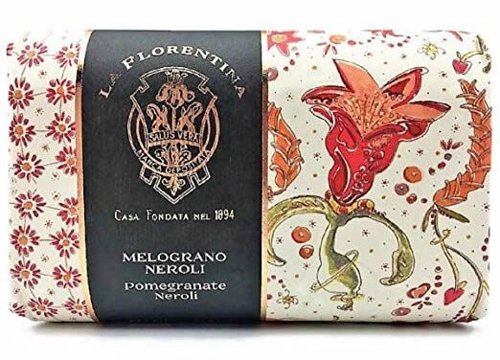 Мыло натуральное, гранат и цветок нероли / Pomegranate & Neroli 270 г