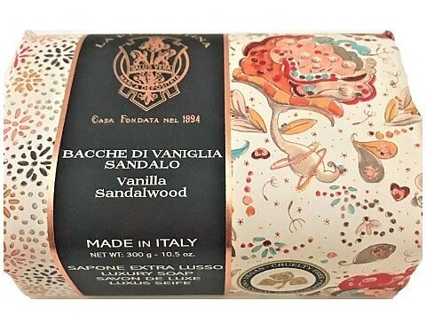 Мыло натуральное, ваниль и сандаловое дерево / Vanille & Sandal wood 270 г