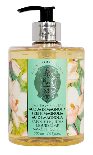 Мыло натуральное жидкое, свежая магнолия / Fresh Magnolia 500 мл