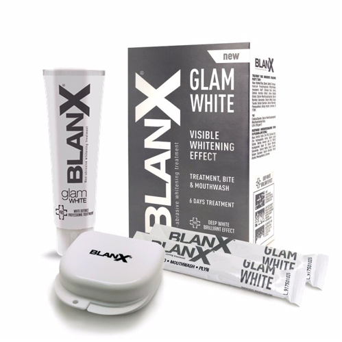 Набор для отбеливания зубов (гель, капы) BlanX Glam White Kit