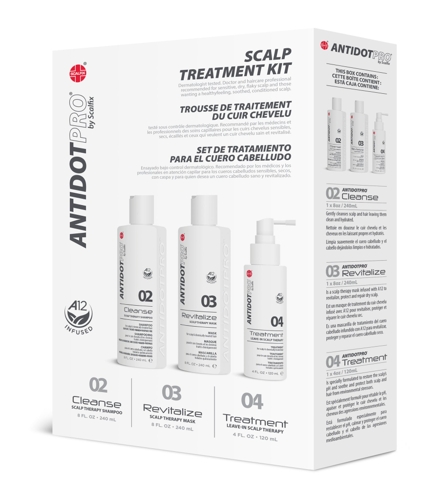 Набор Комплексный уход для чувствительной кожи головы / AntidotPro Scalp Treatment