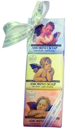 Набор мыла для тела Амуры / Amorino 3 х 150 г