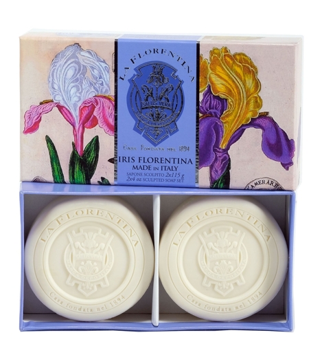 Набор натурального мыла, флорентийский ирис / Florentina Iris 2 х 115 г