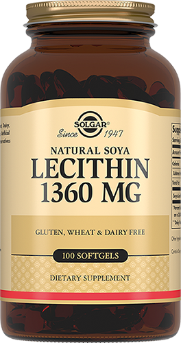Натуральный соевый лецитин, капсулы 1360 мг № 100