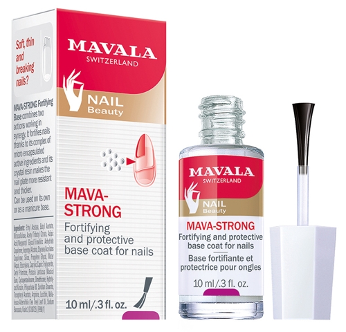 Основа укрепляющая и защитная для ногтей Мава-Стронг / Mava-Strong 10 мл