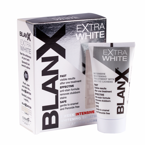 Паста зубная отбеливающая в тубе / BlanX Med Extra White 50 мл