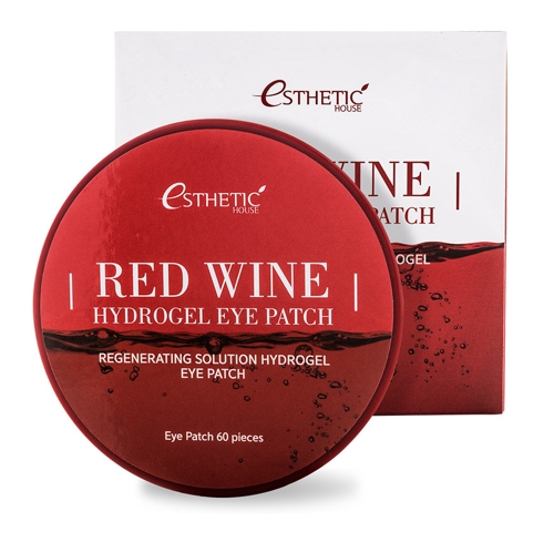 Патчи гидрогелевые с экстрактом красного вина / RED WINE HYDROGEL EYEPATCH 60 шт