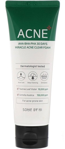 Пенка очищающая с кислотами для проблемной кожи / AHA-BHA-PHA 100 мл