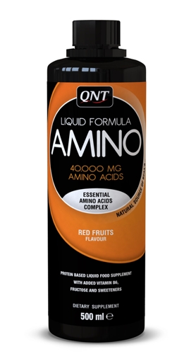Продукт специальный пищевой Кью эн ти амино, жидкая формула / Amino Acid Liquid 4000 Red Fruits Fla
