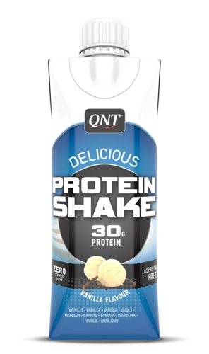 Продукт специальный пищевой Кью эн ти делишес протеин шейк, ваниль / Delicious Whey Shake Tetra (30