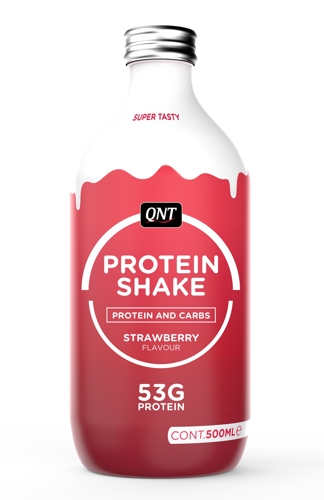 Продукт специальный пищевой Протеин коктейль со вкусом клубники / PROTEIN SHAKE glass bottle Strawb