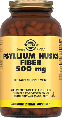 Псиллиум пищевые волокна, капсулы 500 мг № 200