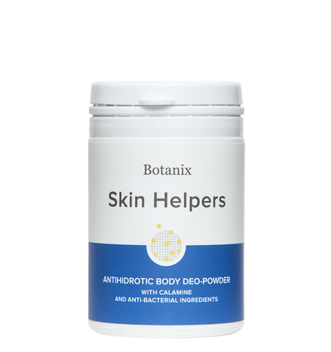 Пудра-део антигидрозная для тела с каламином и антибактериальными компонентами / Botanix Skin Helpe