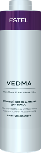 Шампунь-блеск молочный для волос / VEDMA 1000 мл