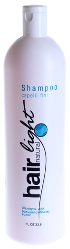 Шампунь для большего объема волос / Shampoo Capelli Fini HAIR LIGHT 1000 мл