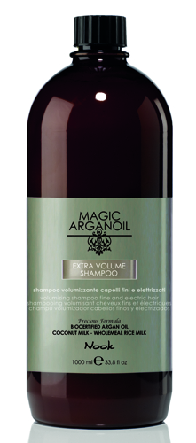 Шампунь для придания объема тонким и наэлектризованным волосам / Extra Volume Shampoo MAGIC ARGANOI