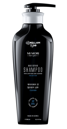 Шампунь для сухих и поврежденных волос / Mi Mori 300 мл