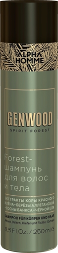 Шампунь для волос и тела / GENWOOD Forest 250 мл