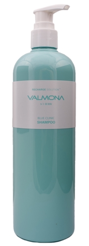 Шампунь для волос Увлажнение / VALMONA Recharge Solution Blue Clinic Shampoo 480 мл