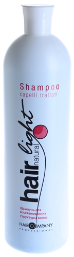 Шампунь для восстановления структуры волос / Shampoo Capelli Trattati HAIR LIGHT 1000 мл