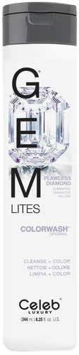 Шампунь для яркости цвета, бриллиант / Gem Lites Shampoo Flawless Diamond 244 мл