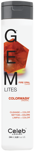 Шампунь для яркости цвета, огненный опал / Gem Lites Shampoo Fire Opal 244 мл