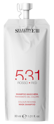 Шампунь-маска для возобновления цвета волос 531, красный 30 мл