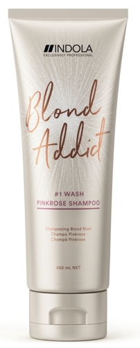 Шампунь оттеночный для волос / Pinkrose Blond Addict 250 мл