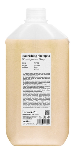 Шампунь питательный для сухих волос / BACK BAR NOURISING SHAMPOO №02 5000 мл