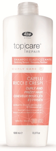 Шампунь разглаживающий для вьющихся и непослушных волос / Тор Care Repair Elasticising Shampoo Curl