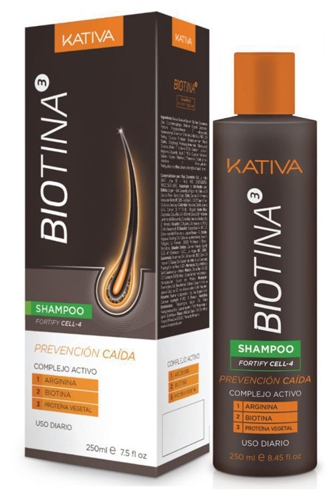 Шампунь с биотином против выпадения волос / BIOTINA 250 мл