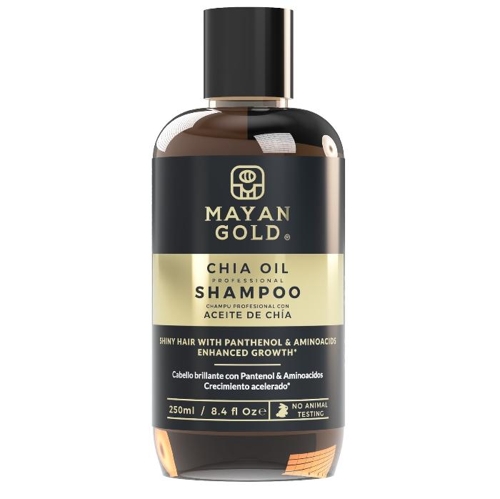 Шампунь с маслом чиа для объема волос / SHAMPOO CHIA MAYAN GOLD 250 мл