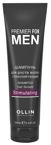Шампунь стимулирующий для роста волос, для мужчин / Shampoo Hair Growth Stimulating PREMIER FOR MEN