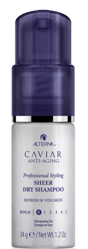 Шампунь сухой с антивозрастным уходом для волос / Caviar Anti-Aging Professional Styling Sheer Dry 