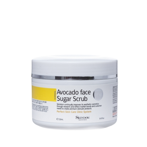 Скраб для лица с авокадо / AVOCADO FACE SUGAR SCRUB 250 мл