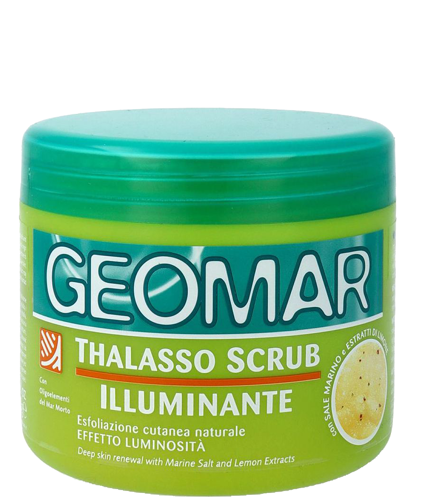 Скраб-талассо осветляющий с гранулами лимона для тела 600 г