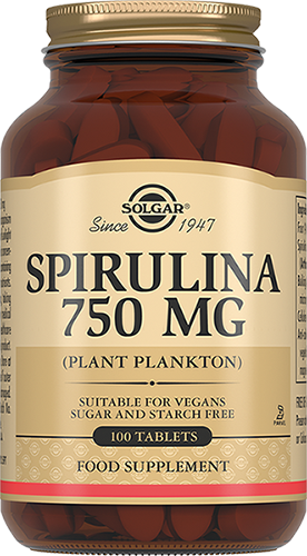 Спирулина, таблетки 750 мг № 100