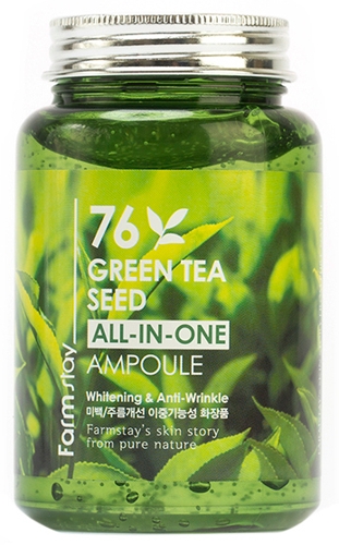 Сыворотка ампульная многофункциональная с зеленым чаем 250 мл