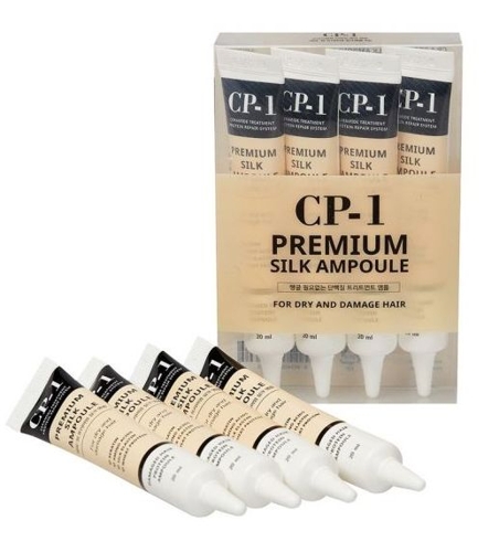 Сыворотка несмываемая с протеинами шелка для волос / CP-1 Premium Silk Ampoule 4*20 мл