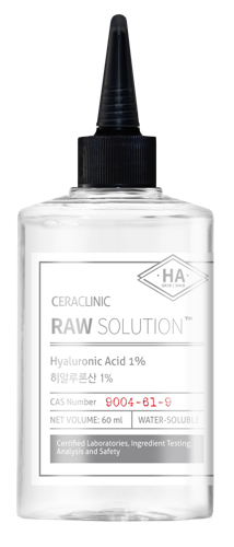 Сыворотка универсальная для волос и кожи Гиалурон / CERACLINIC Raw Solution Hyaluronic Acid 1% 60 м