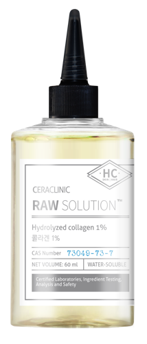 Сыворотка универсальная для волос и кожи Коллаген / CERACLINIC Raw Solution Hydrolyzed Collagen 1% 