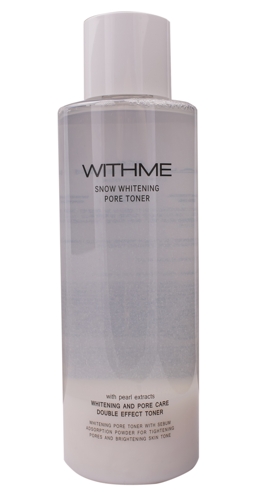 Тонер осветляющий для лица / WITHME Snow Whitening Pore Toner 500 мл