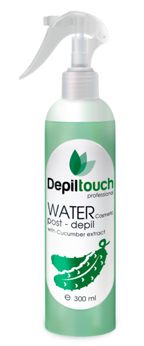 Вода косметическая с экстрактом огурца / Depiltouch professional 300 мл
