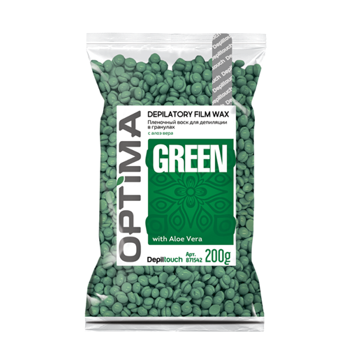 Воск пленочный в гранулах, алоэ / OPTIMA GREEN 200 г