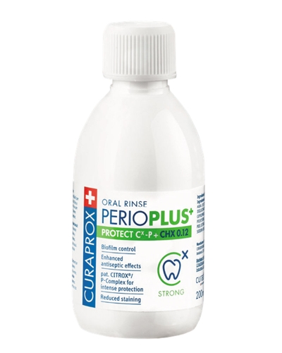 Жидкость-ополаскиватель для полости рта с содержанием хлоргексидина 0,12% / Perio Plus Protect 200 